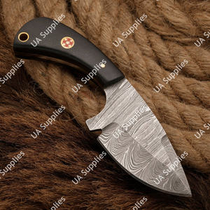 Cuchillo Multiusos de Supervivencia EDC de 6 Pulgadas, Forjado a Mano en Acero de Damasco, Mango de Micarta, Personalizable OEM/ODM, Venta al Por Mayor, DIY - Product Image 4