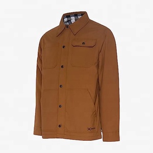 Chaqueta Bomber de Lona para Hombre, Personalizable, con Forro Acolchado, Manga Larga, Cálida para Invierno, con Diseño Personalizable, Transpirable, de Fibra de Bambú - Product Image 2