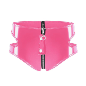 Black Silicone & Latex Butt Plug Shapewear High Waist <b>Hip</b> Enhancer <b>Padded</b> Panty Medium Control Open Crotch Design <b>for</b> Daily Use - Product Image 5