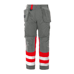Pantalon de travail pour homme à visibilité accrue, antistatique, thermique et de sécurité, idéal pour les activités de plein air par temps de pluie - Product Image 3