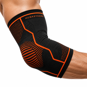Protège-coudes de sport unisexe pour adulte en polyester, respirant et anti-collision - Product Image 6