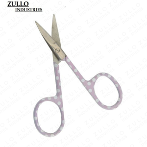 Tijeras para Uñas Coloridas con Diseño de Puntos, Tijeras de Diseño Personalizado, Herramientas de Belleza de Alta Calidad, Acero Inoxidable, Logotipo Personalizado OEM - Product Image 3