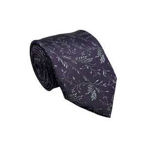 Corbata de Mezclilla Ajustada para Uso Casual, Corbata Azul Marino Sólida Atemporal, Corbata con Estampado Abstracto a la Moda, Corbata con Logotipo Personalizado - Product Image 5