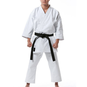 Nouvelle conception de kimono de judo en tissu de coton à manches longues / Meilleur fabricant de kimonos de judo pour hommes en taille adulte, uni - Product Image 1