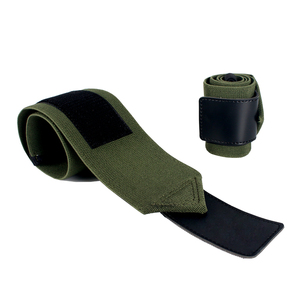 Muñequeras Deportivas con Logotipo Personalizado Directo de Fábrica, 1 Par, Muñequeras Ajustables para Levantamiento de Pesas, Entrenamiento de Fuerza, Fisicoculturismo - Product Image 1