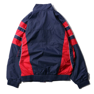 Custom Coated Polyester <b>Long</b> Sleeves Stand Pattern Winter <b>Waterproof</b> Windproof Breathable Raincoat Bicycle Wind Breaker <b>Jackets</b> - Product Image 2