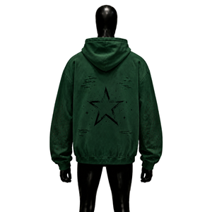 Vente en gros Reklo Industries – Sweat à capuche zippé 100 % coton pour homme, avec poche, effet délavé, tissu respirant, coupe oversize, décontracté, hiver - Product Image 2