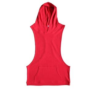 Débardeur de sport à capuche sans manches pour homme, idéal pour la musculation et l'entraînement en salle de sport - Product Image 1