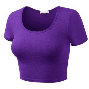 เสื้อครอปท็อปผู้หญิงแบบปรับได้ ดีไซน์สั่งทำได้ตามต้องการ วัสดุคุณภาพดี ระบายอากาศได้ดี กำลังเป็นที่นิยมอย่างมาก - Product Image 2