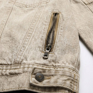 Washed Men Jean <b>Jackets</b> Casual <b>Slim</b> <b>Fit</b> Men Jean <b>Jackets</b> OEM Bulk Supply Winter <b>Jacket</b> Men Jeans <b>Jacket</b> - Product Image 6