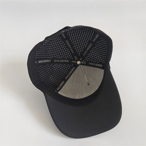 Gorra de Béisbol Deportiva Impermeable de 5 Paneles con Logotipo de PVC y Cuerda Premium Cortada con Láser, Ajustable para las Cuatro Estaciones, Venta al Por Mayor - Product Image 5