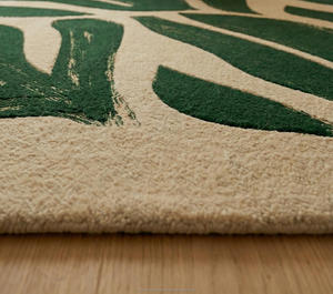 Alfombra Moderna de Lana Hecha a Mano con Base Antideslizante para Hogares de Lujo, Hoteles y Espacios de Oficina - Product Image 4