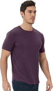 T-shirt pour homme à manches courtes, col rond, 100% coton, imprimé sur mesure, séchage rapide, respirant, coupe classique - Product Image 2