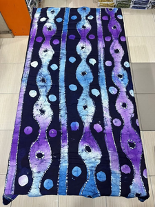 Tissu durable en coton imprimé à la cire africaine et Ankara avec des motifs néerlandais dynamiques pour les accessoires de mode et la couture - Product Image 3