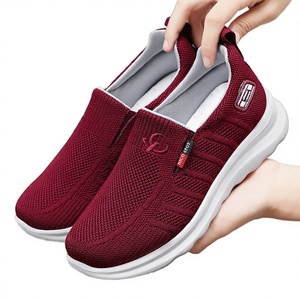 May 2025 Summer One-Pedal Middle-Aged and <b>Elderly</b> Mother Couple Canvas <b>Shoes</b> Soft-EVA Outsole Comfortable Casual <b>Shoes</b> 04 - Product Image 3