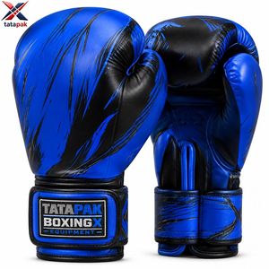 Tatapak Boxing Gloves Leather Training With Customizable <b>Velcro</b> Closure Breathable For Unisex Adults Fighting Wear - Product Image 6