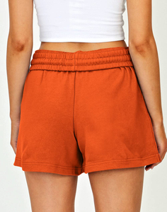 Shorts de détente en polaire pour femmes, doux et chauds, à taille élastique, décontractés, avec poches, pour la maison, la gym, la marche, le quotidien, l'automne - Product Image 6