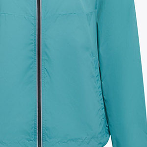 Veste de cyclisme softshell Protest PRTQUEALLY turquoise coupe-vent imperméable grande taille légère respirante entièrement zippée ajustable - Product Image 3