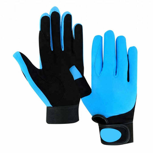 Guantes de Equitación, Guantes Transpirables Antideslizantes de Cuero para Deportes al Aire Libre, Proveedor OEM - Product Image 2