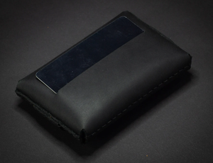 กระเป๋าสตางค์หนังมินิมอลสไตล์ Crazy Horse, ที่ใส่บัตรแบบบาง - Product Image 6