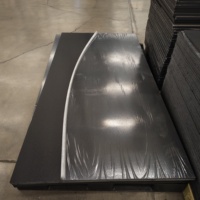 Protection de quai maritime, applications pour zones de glissement à faible friction, panneau marin en HDPE résistant aux impacts et à l'eau de mer