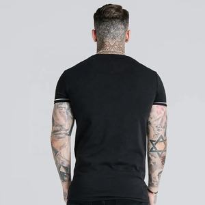 T-shirt en jersey de haute qualité pour hommes dernier modèle Sublimation personnalisée avec logo de la marque Style décontracté grande taille pour la vente en gros de salle de sport - Product Image 4
