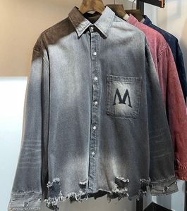 Chemises en jean pour hommes LUXE ATTIRE INDUSTRY – Coton respirant, manches longues classiques, décontractées, anti-plis, écologiques, fourniture ODM - Product Image 6