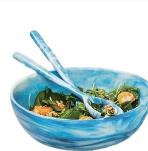 Bol à salade en résine de qualité supérieure, idéal pour les hôtels, les restaurants et la maison. - Product Image 1