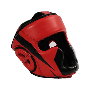 Casque de boxe d'entraînement et de compétition en cuir véritable de haute qualité pour le kick-boxing et l'entraînement de combat - Product Image 4