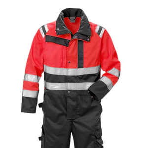 Best Quality Cheap Price <b>Fire</b> Retardant Safety Industrial Coverall With OEM Custom Logo Solid Color Feature And Supplier - Product Image 4