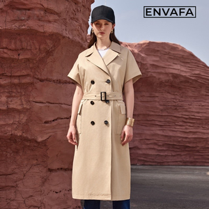Gabardina Personalizada al por Mayor, Fabricante OEM ODM, Gabardina Larga para Mujer, Gabardina Femenina de Lujo - Product Image 1