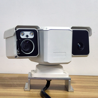 Cámara de Monitoreo Térmico Inclinable JEC J-PT-720 con Zoom 33X, Sistema PTZ de Aleación de Aluminio con Monitoreo de Escenas de Medio Alcance, IP66 Impermeable