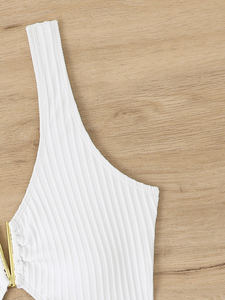 Maillot de bain une pièce pour femmes, résistant au chlore, séchage rapide, pour la natation et l'entraînement, sexy, grande taille (XXS) - Product Image 6
