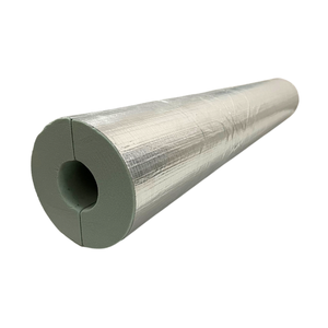 Matériaux d'isolation cryogénique en polyisocyanurate du Vietnam, PIR, tube préformé PIR vert clair - Product Image 3