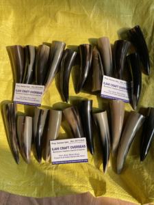 Pointe de corne de buffle naturelle, couleur naturelle, haute qualité - Product Image 2