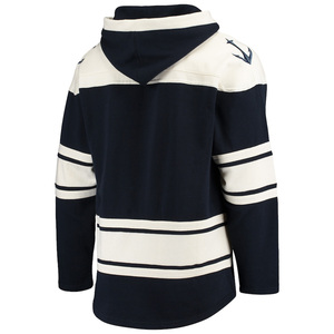 Lightweight Men's Ice Hockey Hoodie Custom Sublimation Printed Team Logo Pullover Sweatshirt Breathable Quick Dry <b>Athletic</b> - Product Image 3