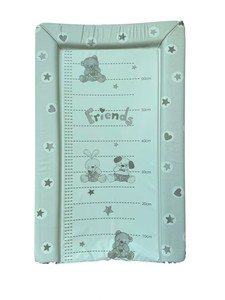 Funda de algodón para cambiador con estampado de estrellas para la superficie de cambio de pañales del bebé, suave y fácil de limpiar - Product Image 3
