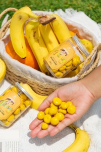 Collection BAISER Yaourt à la banane au chocolat noir sans sucre Qualité supérieure 100gr Fabriqué au Vietnam pour la vente en gros - Product Image 3