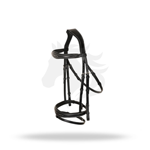 Bridon d'obstacle anatomique taille standard pour l'équitation anglaise et le saut d'obstacles - Product Image 1