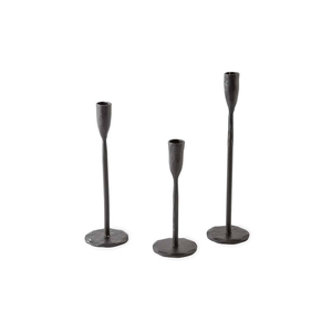Elegante Portavelas de Hierro Hecho a Mano, Adorno Decorativo Premium para el Hogar, Bodas y Decoración de Mesa, Juego de 3 - Product Image 4