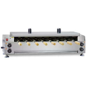 Machine à gâteaux cheminée professionnelle à 8 rouleaux - Four à pain cheminée électrique en acier inoxydable 6000W NP-23 - Product Image 2