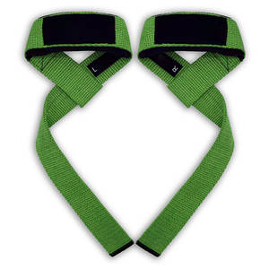 Correas de levantamiento de pesas acolchadas de neopreno y algodón de alta resistencia personalizadas para gimnasio, levantamiento de pesas, dominadas y muertos sentados para hombres - Product Image 1