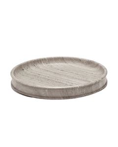 Modern White <b>Marble</b> Tray with Wooden <b>Balls</b> for Bathroom Vanity and Home Decor Luxury Rectangular <b>Marble</b> Serving Tray for Perfume - Product Image 4