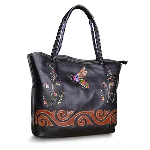咖啡品质皮革奢侈品牌著名设计大型购物袋女式手提包女士肩背挎包LKU-0731