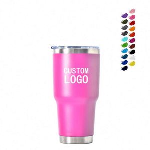 Gobelet isotherme personnalisé en acier inoxydable écologique de 30 oz, double paroi, performance thermique de 6 à 12 heures, couvercle anti-fuite pour - Product Image 4