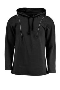 Survêtement unisexe pour homme, respirant, à séchage rapide, sportif, uni, 2 pièces, 100% coton, poids moyen, coupe ample, longueur intégrale, poches latérales - Product Image 2