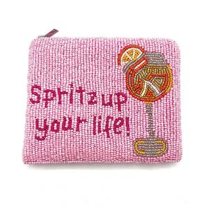 BE THE BOSS Porte-monnaie fait main en perles multicolores brodées, design élégant, pour femmes et filles, promotionnel - Product Image 6