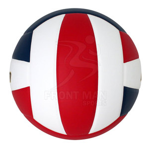 FRONT MAN SPORTS Ballon de volley-ball professionnel en PU de taille standard, respirant, confortable, avec fermeture cousue à la main, recyclé - Product Image 2