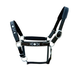 Equipo Ecuestre Personalizable, Halter de Cuero y Nailon, Material PP, Cuerda con Cuentas Estilo Western, Varios Accesorios Ingleses Disponibles - Product Image 4