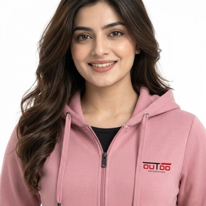 Sudadera con Capucha para Mujer, Mezcla de Algodón, Forro Polar Suave, Costuras Resistentes, Cómoda, Sudadera Premium para Uso Diario - Product Image 5